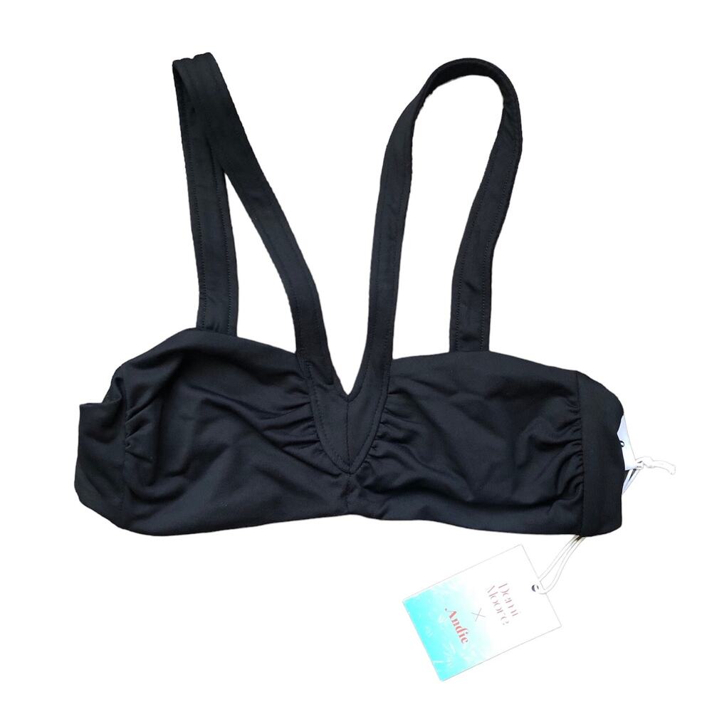 NEW Andie The Monaco Top Black Size Small Womens